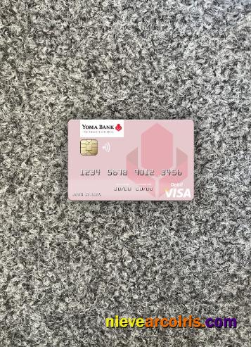 Myanmar Yoma Bank visa debit card photolook